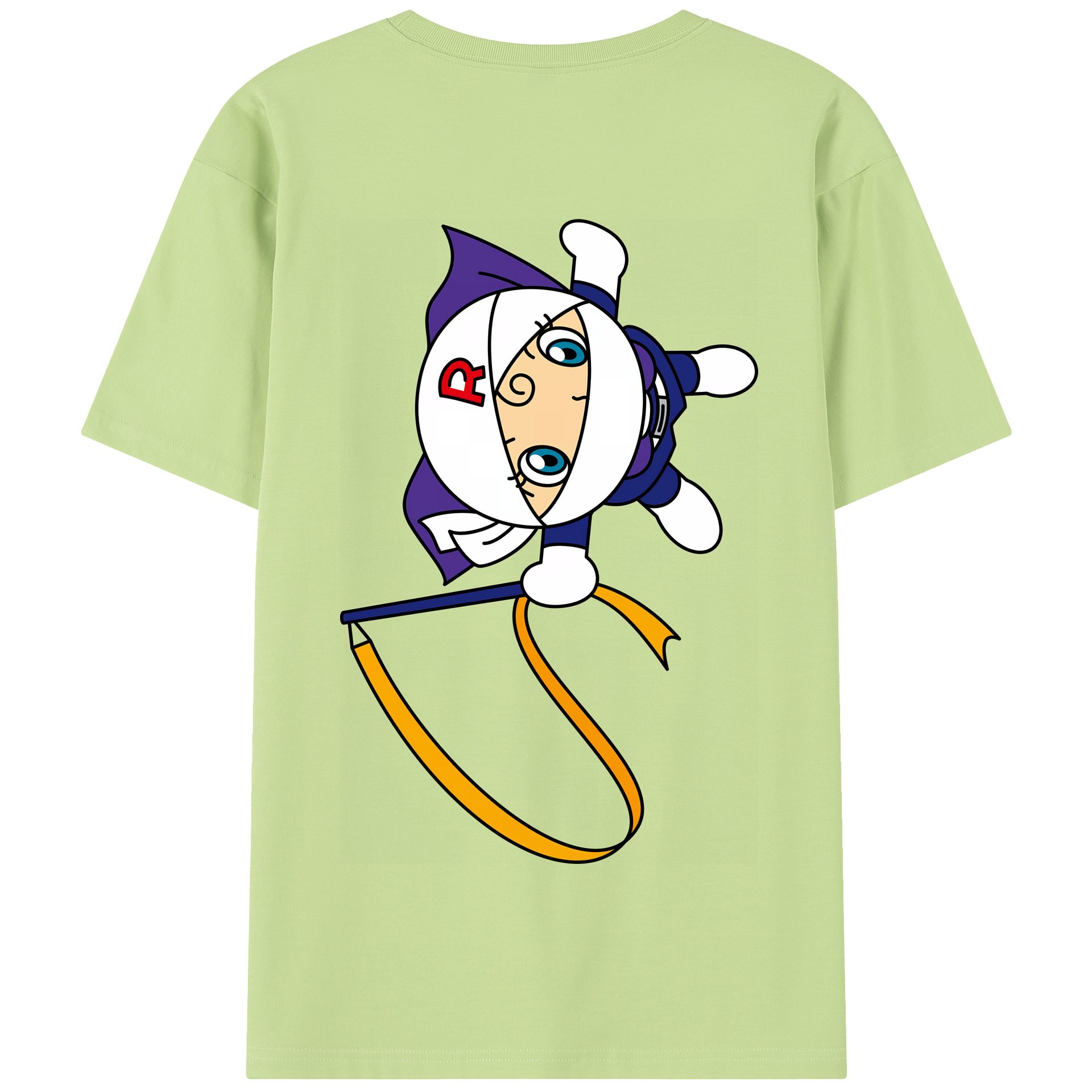 （画像用） アンパンマン Anpanman 綿100％半袖Tシャツ（背面プリント）
